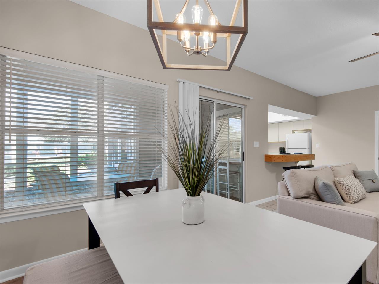 Dining View of Screened Porch
