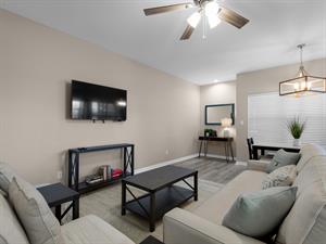 Flat Screen TV in Living Area