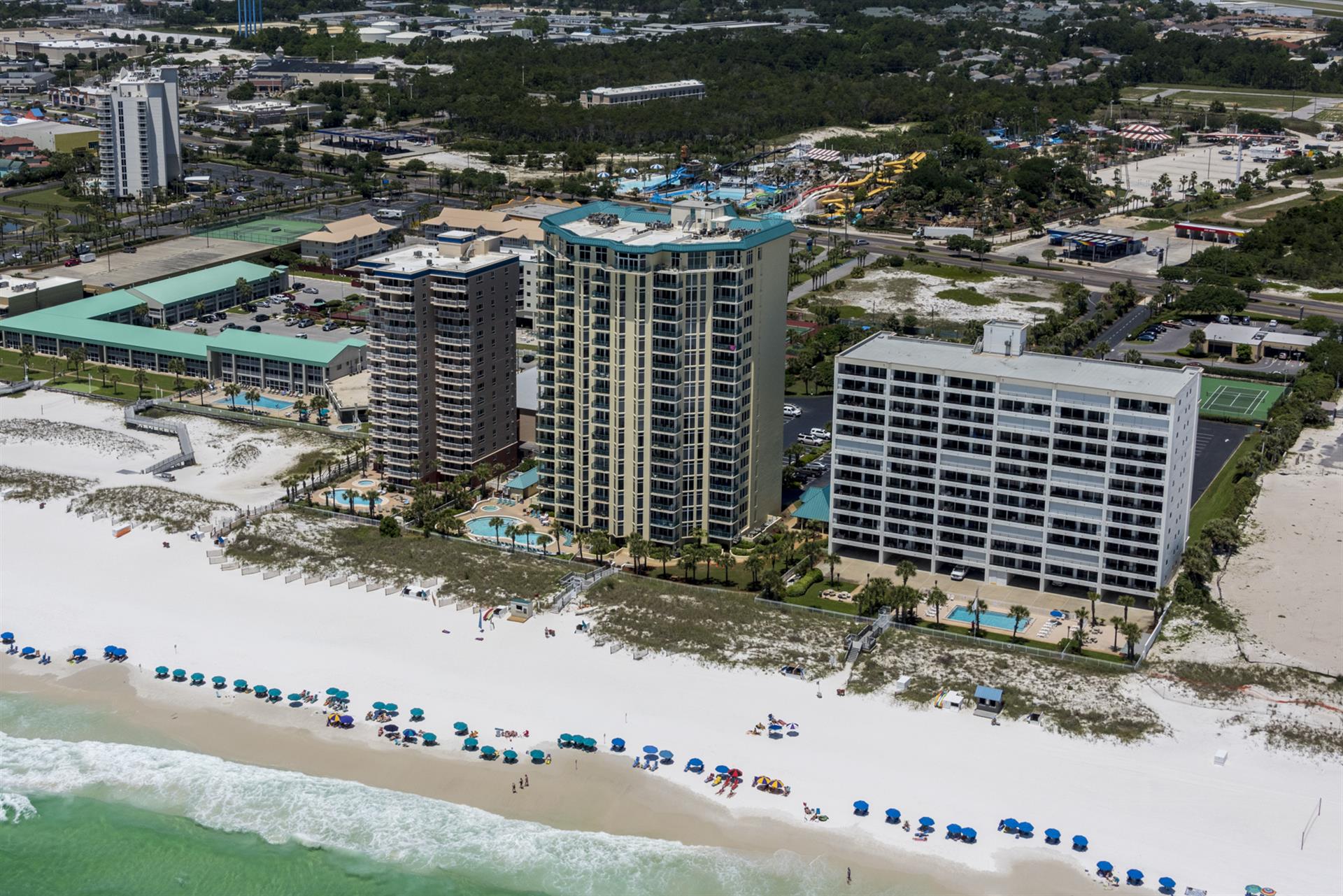 Aerial View of Jade East Towers
