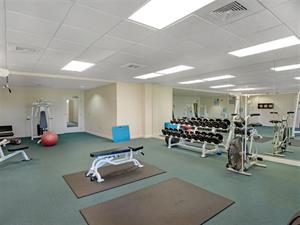 Community fitness room