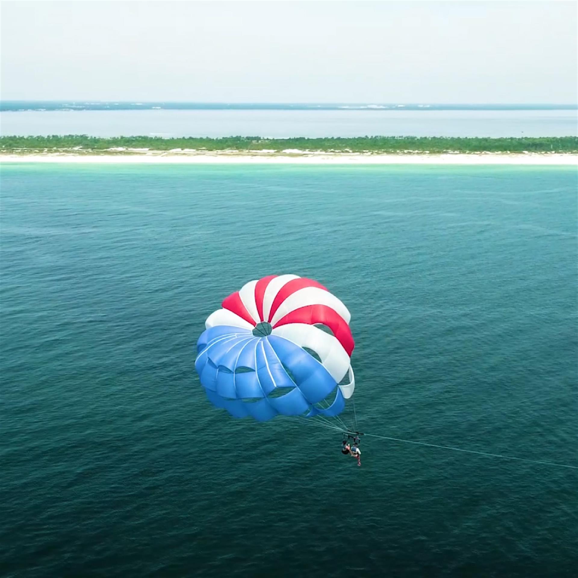 Parasailing in Season, For Free