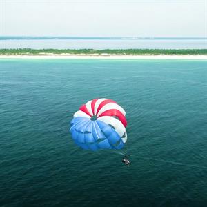 Parasailing in Season, For Free