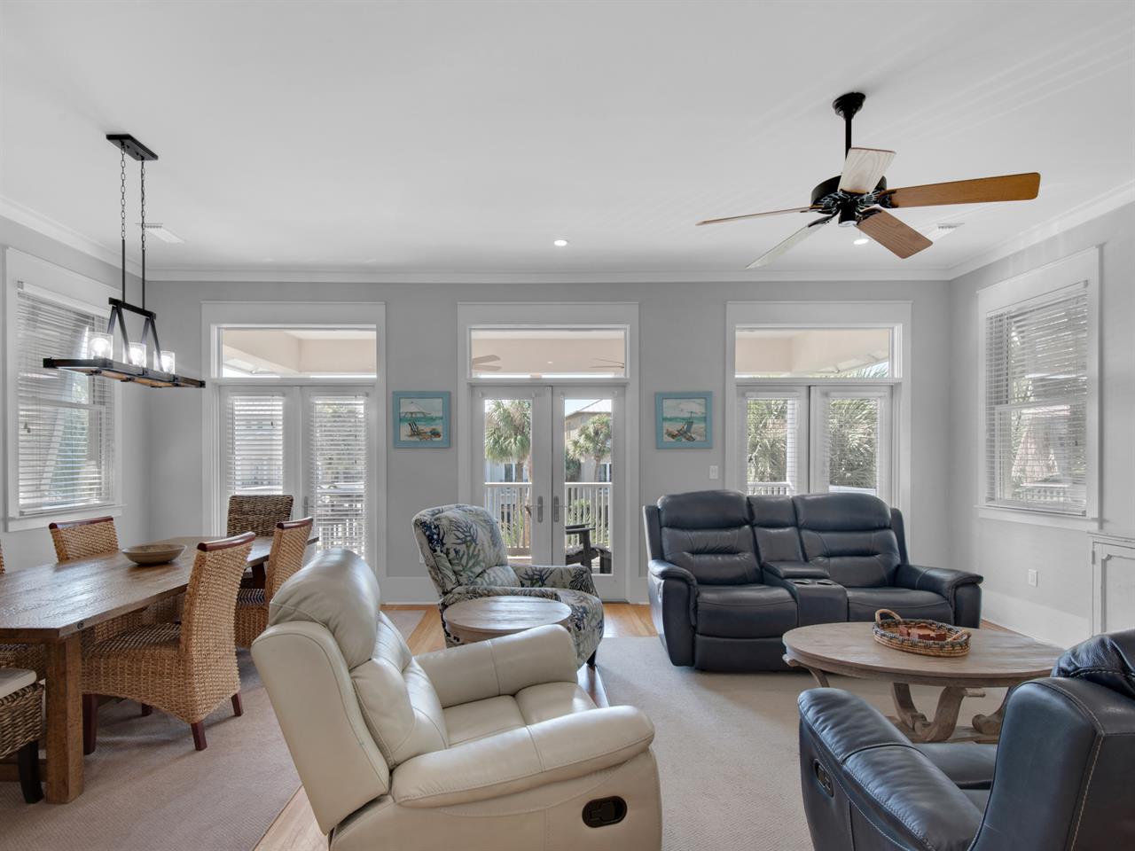 Living area with balcony  2nd floor