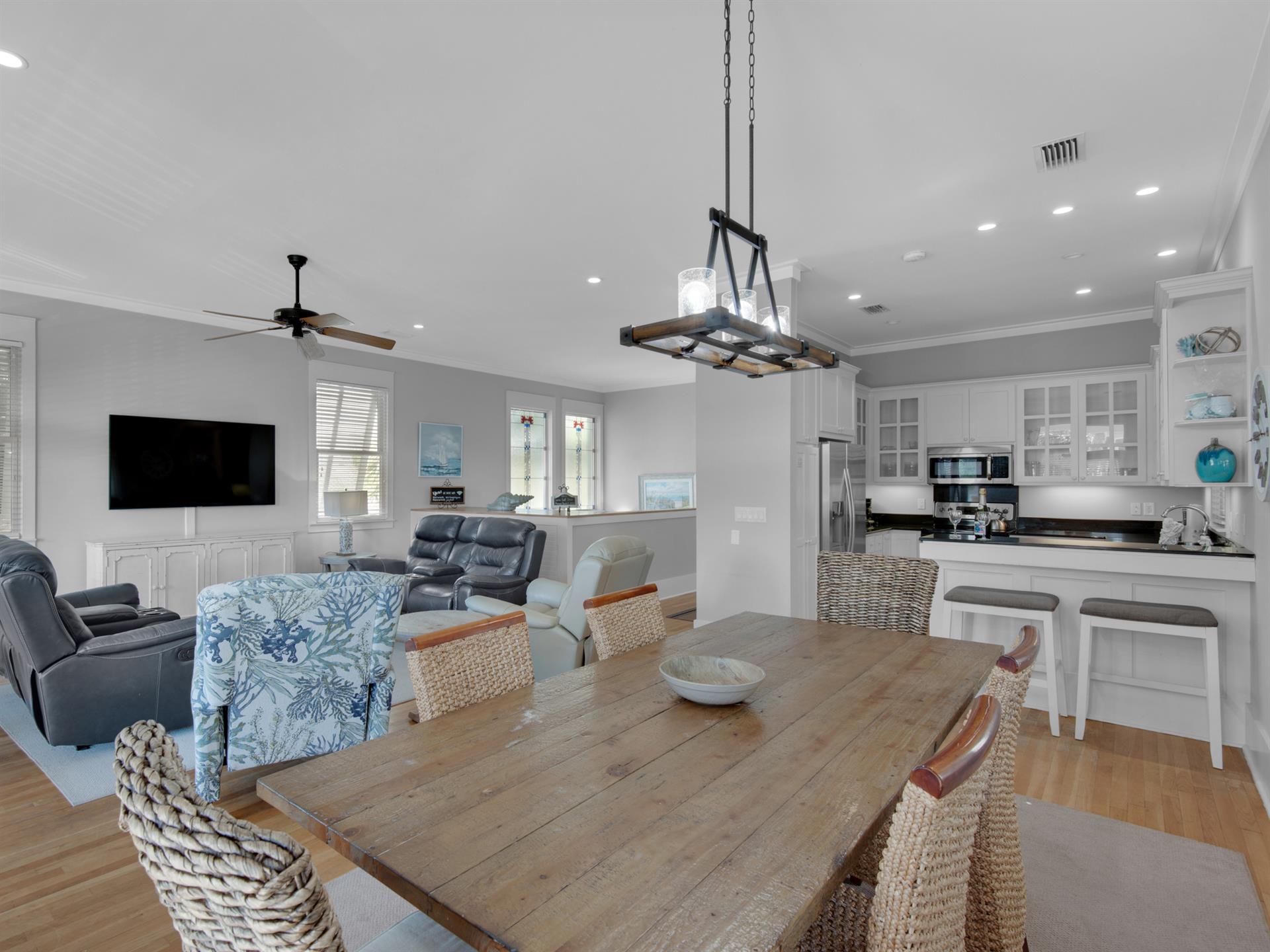 Dining area and living area  2nd floor