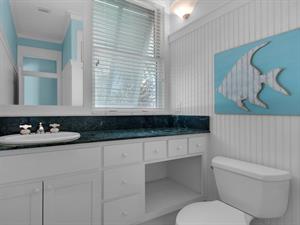 Hall half bathroom  2nd floor