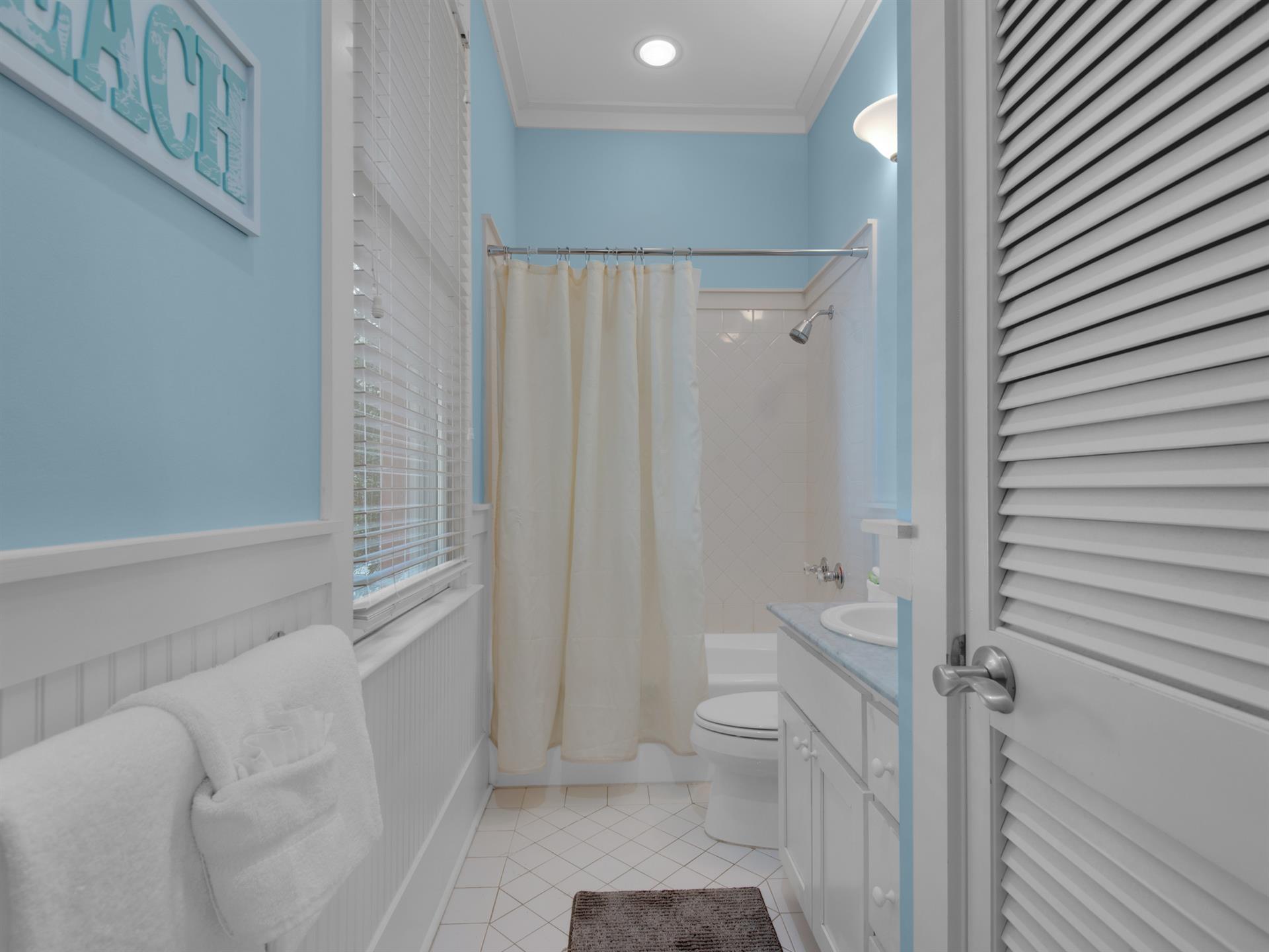 Private full bathroom  1st floor