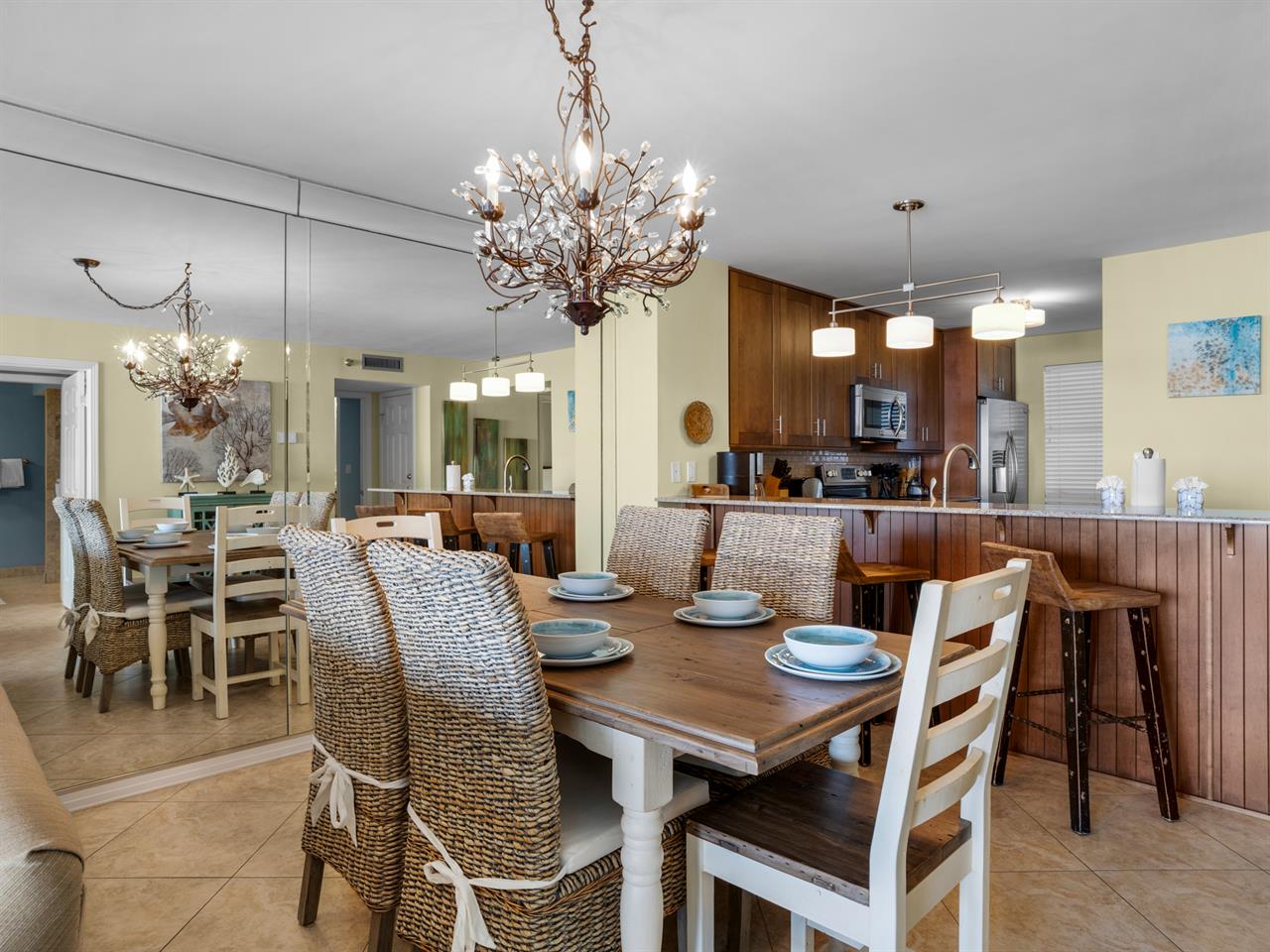 View From Dining Area