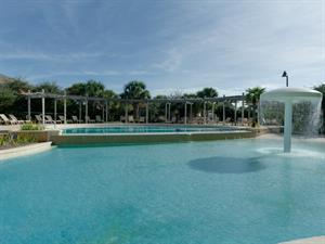 Large Complex Pool Area