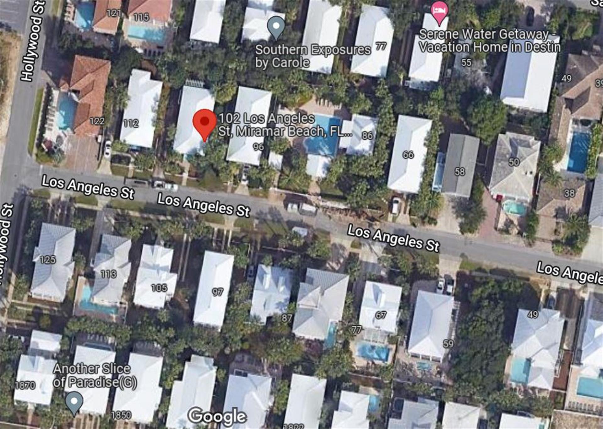 Sea Blessing located one house away from community pool