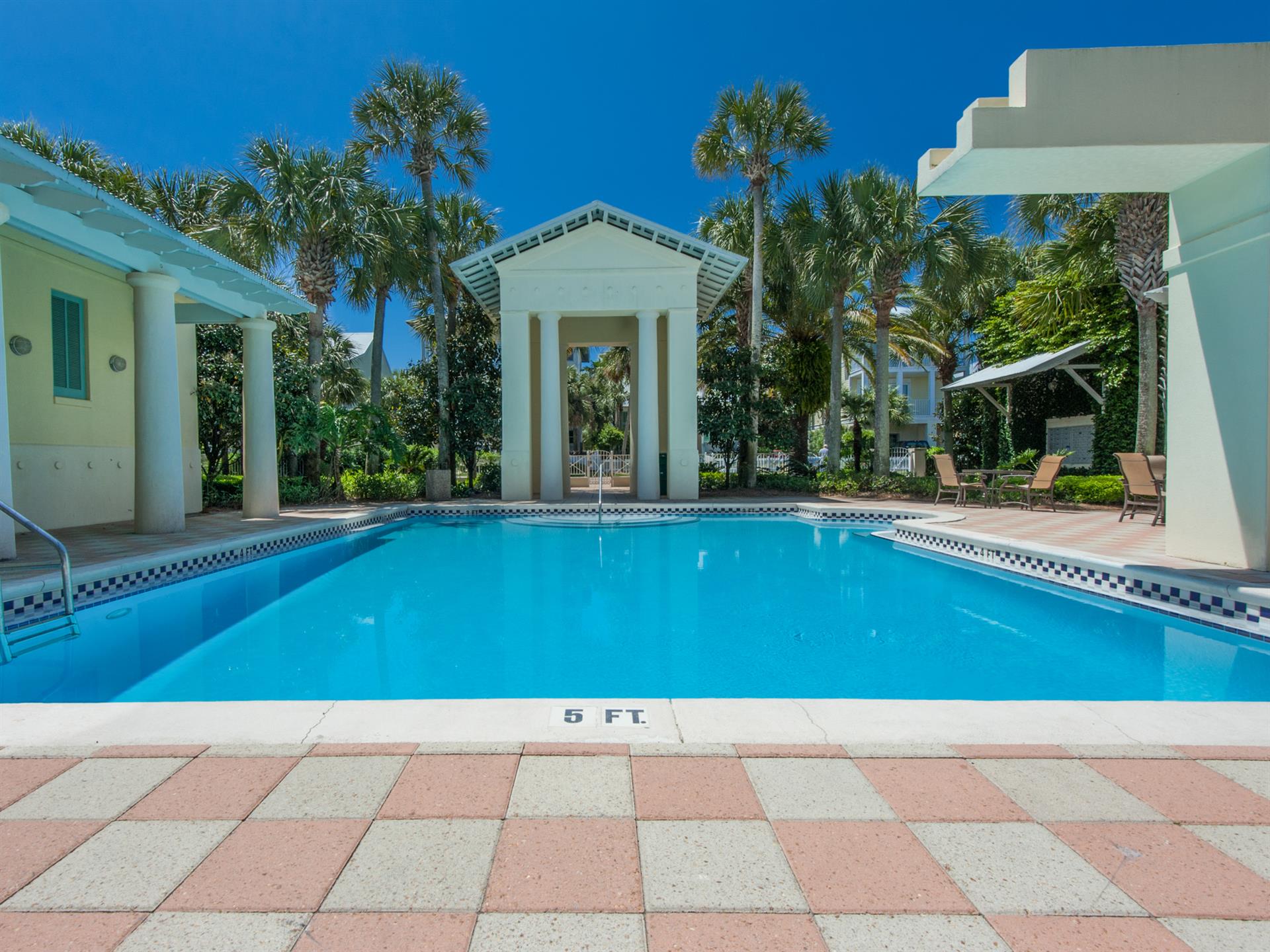 Frangista Beach community pool