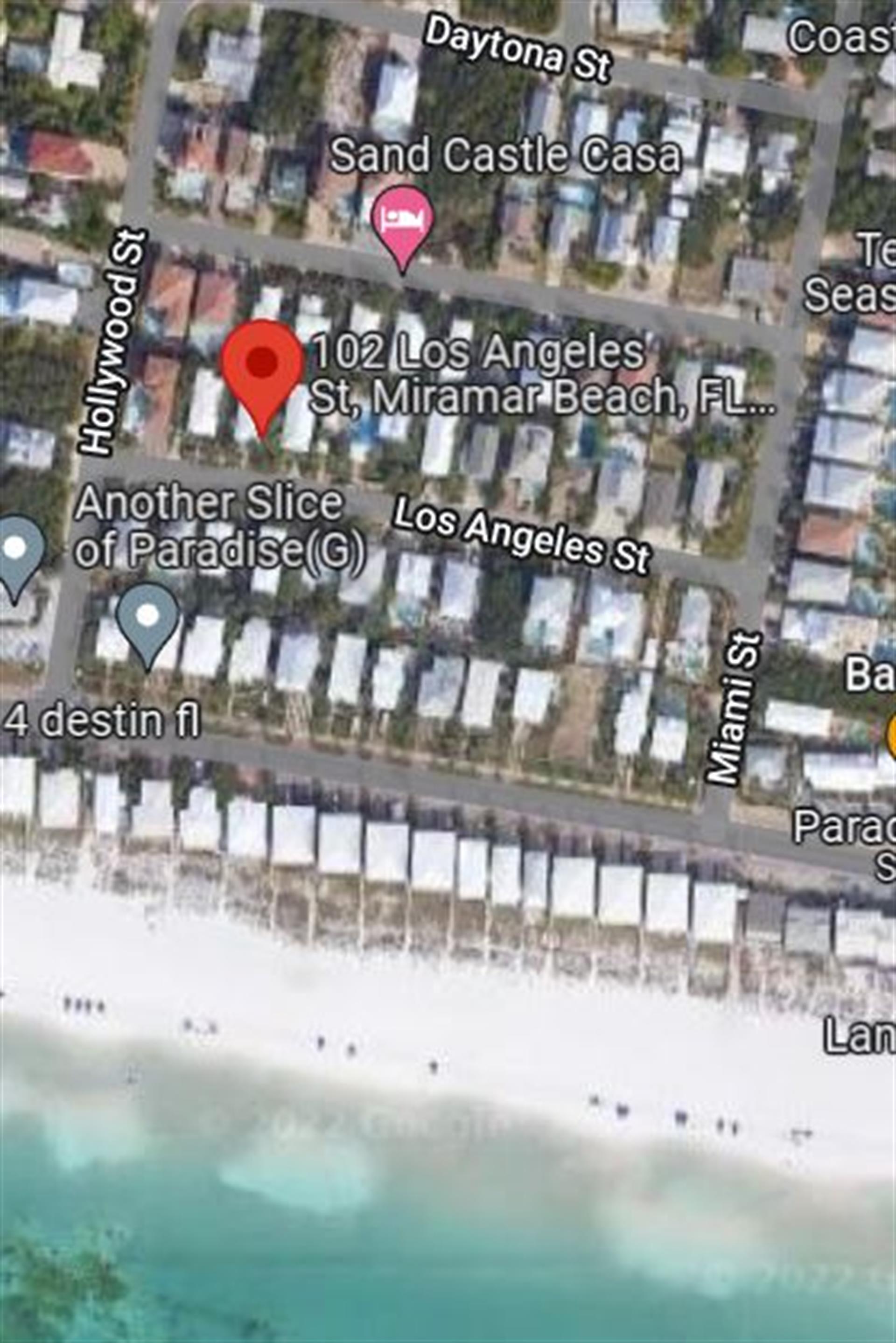 Sea Blessing location in Fragista Beach Community