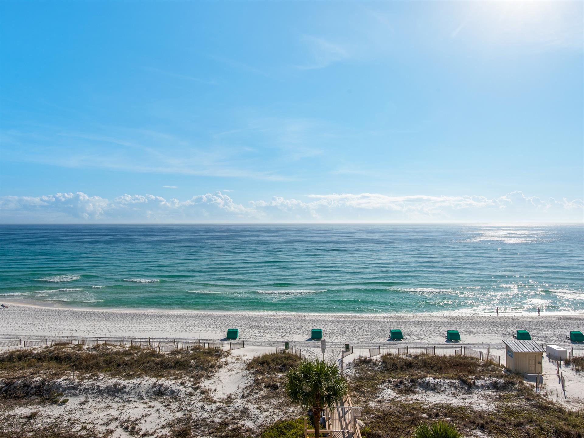 Gulf View from Balcony