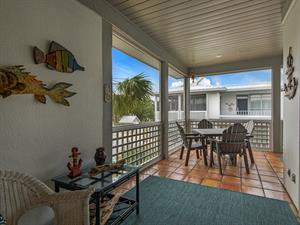 Outside Dining on Screened Porch