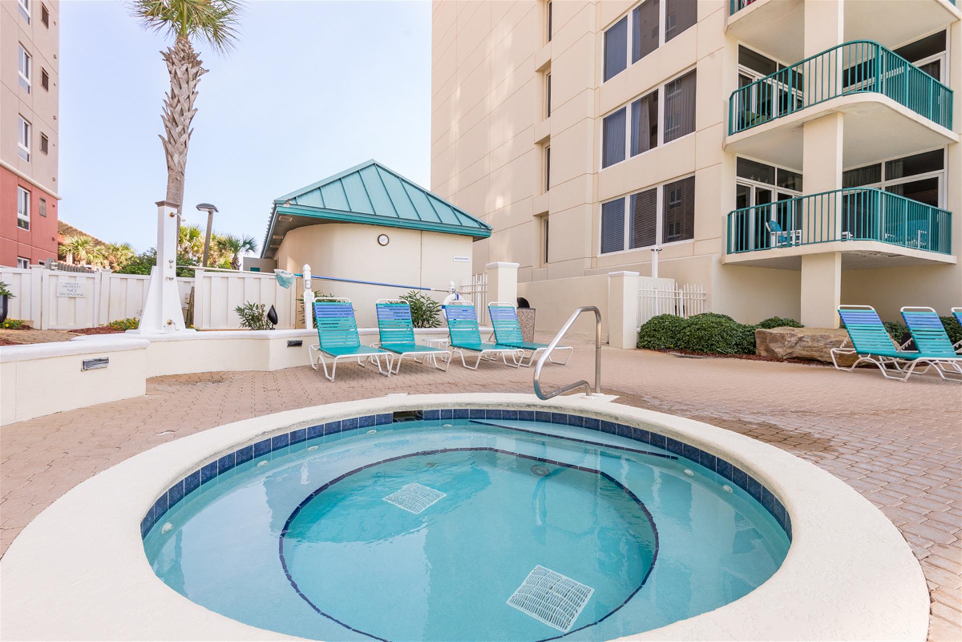 Work out those knots with our Hot Tub