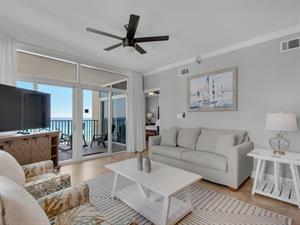 Living Area with Private Balcony Access