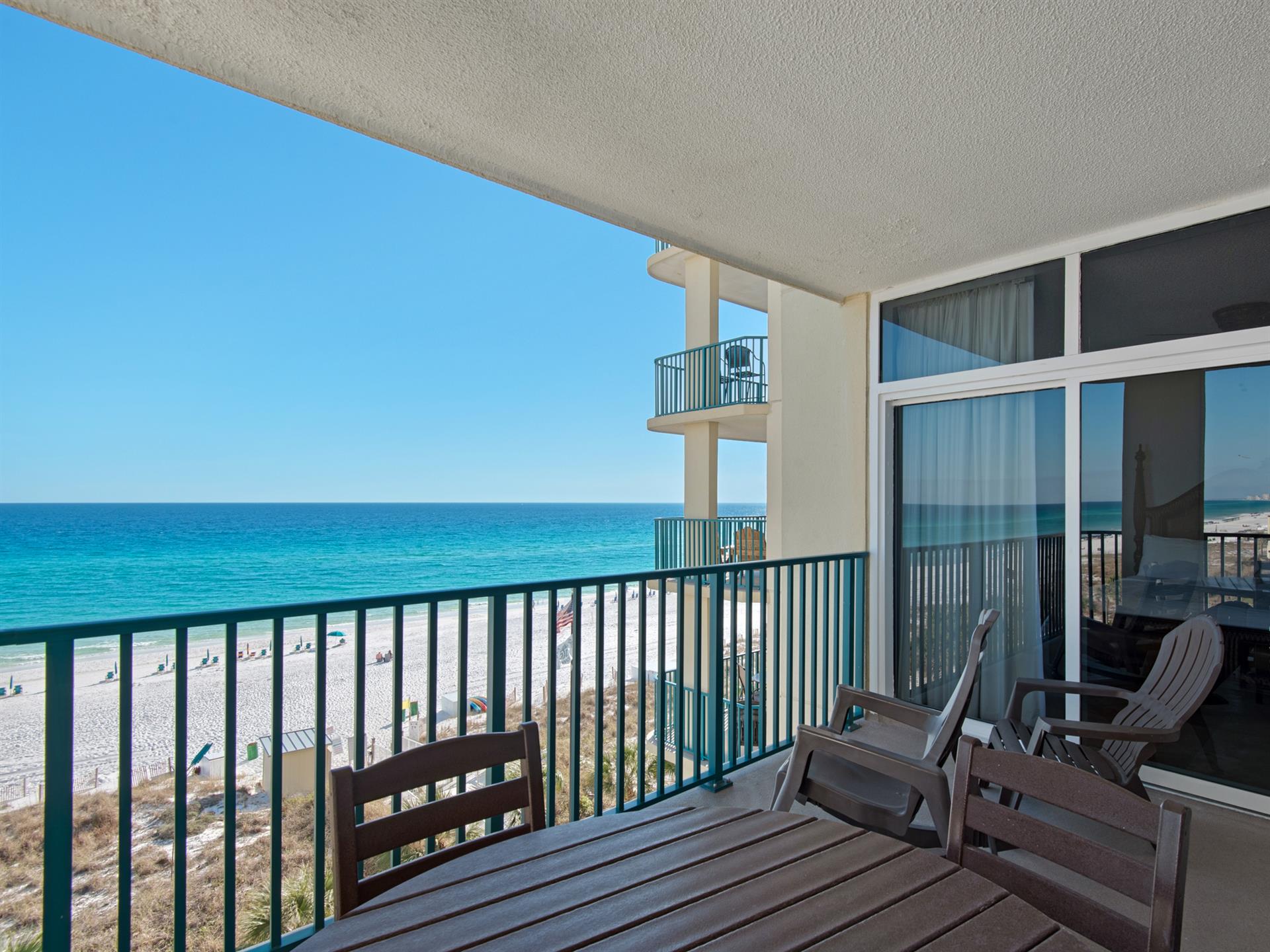 Enjoy the Gulf Breeze on your Private Balcony