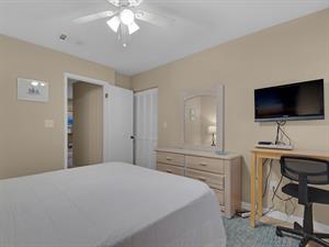 Flat Screen TV in Guest Bedroom