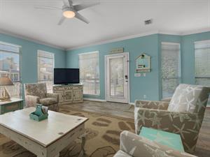 Plenty of Seating and a Large Flat Screen TV