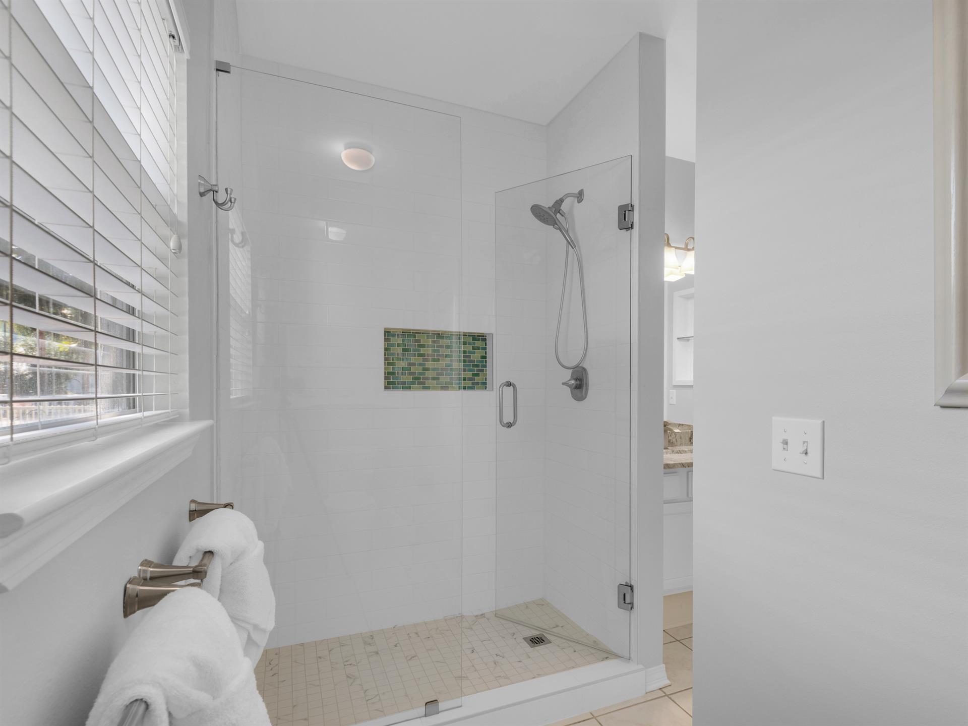 Custom Designed Walkin Shower