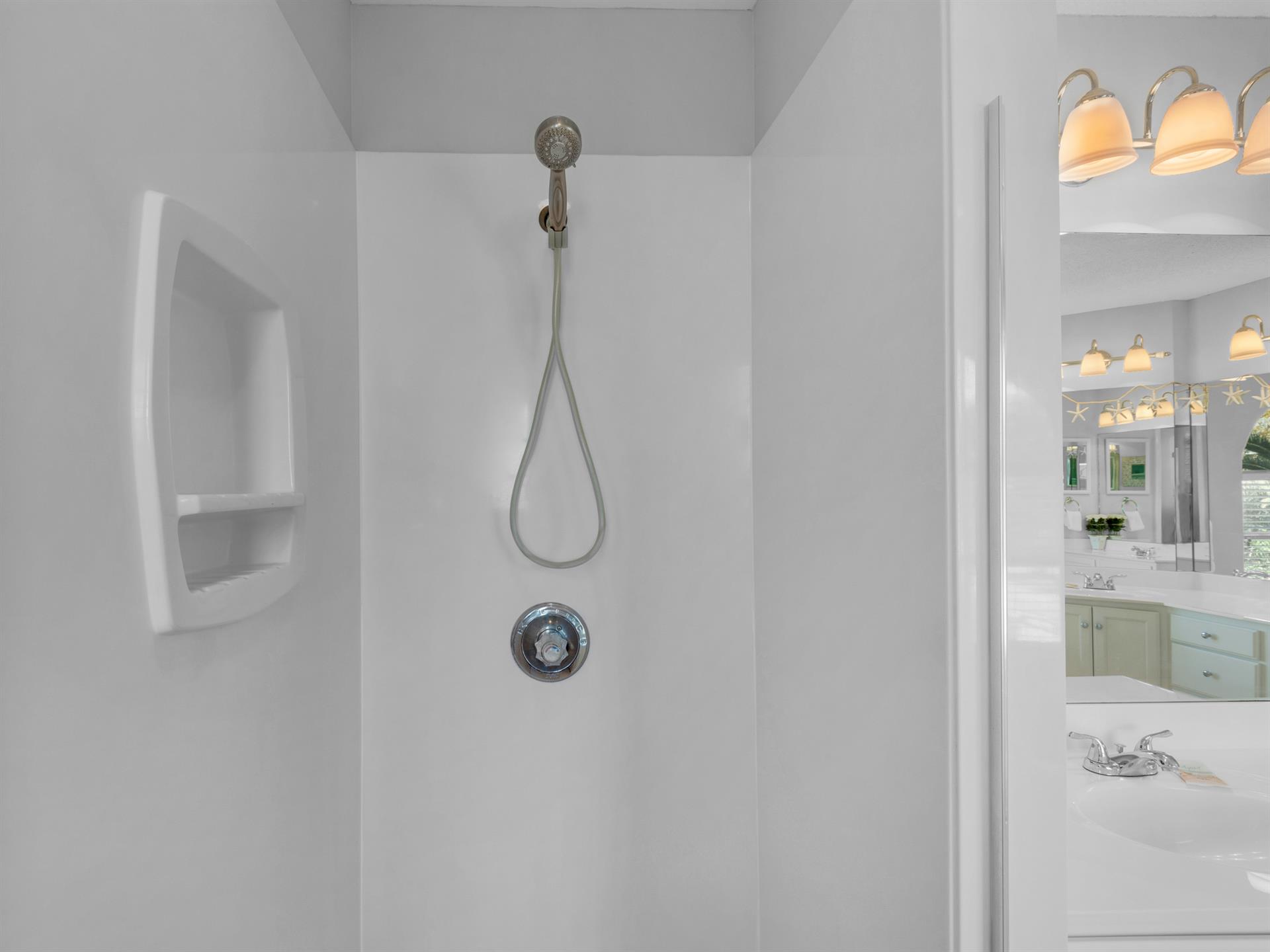 Upstairs Walkin Shower