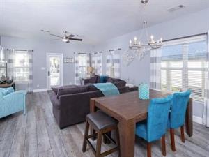 Living Area and Dining Area