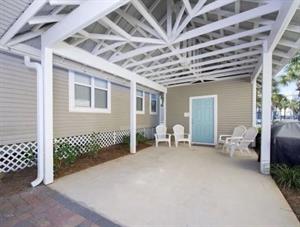 Car Port and Grilling Area