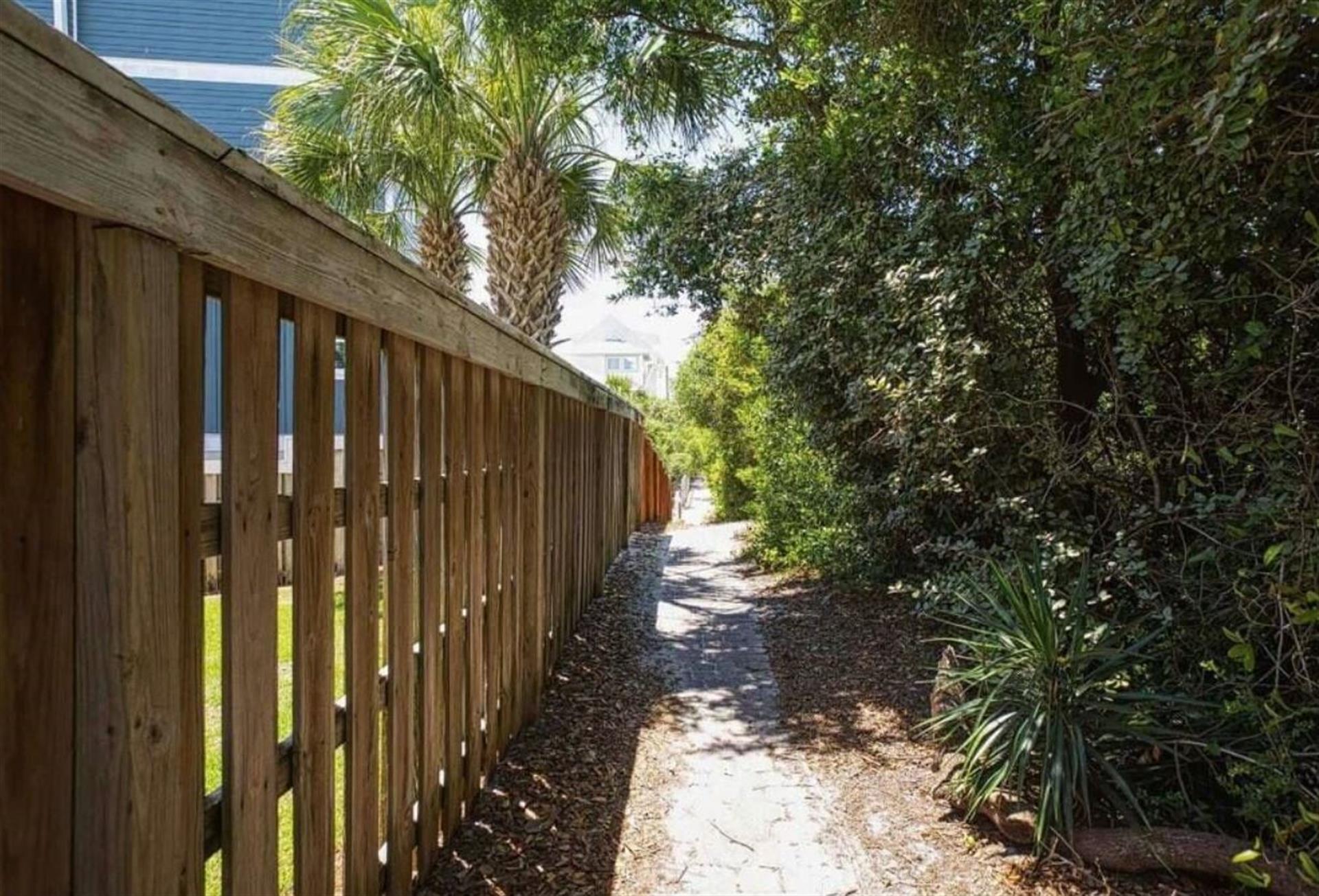 Walking Path to the Beach