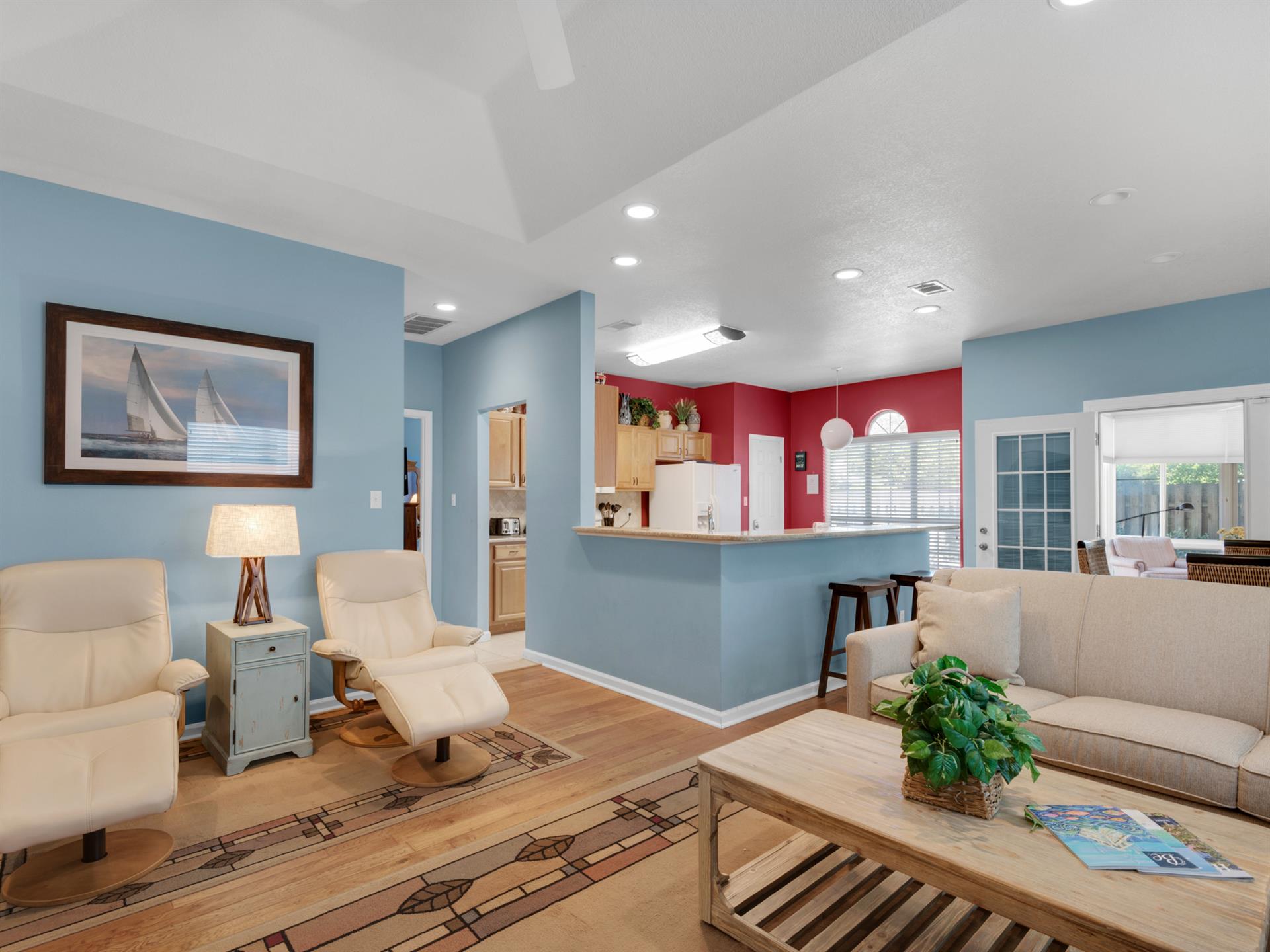 Large Open Living Room