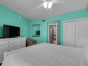 Guest Bedroom 2 with King Bed and Flat Screen TV