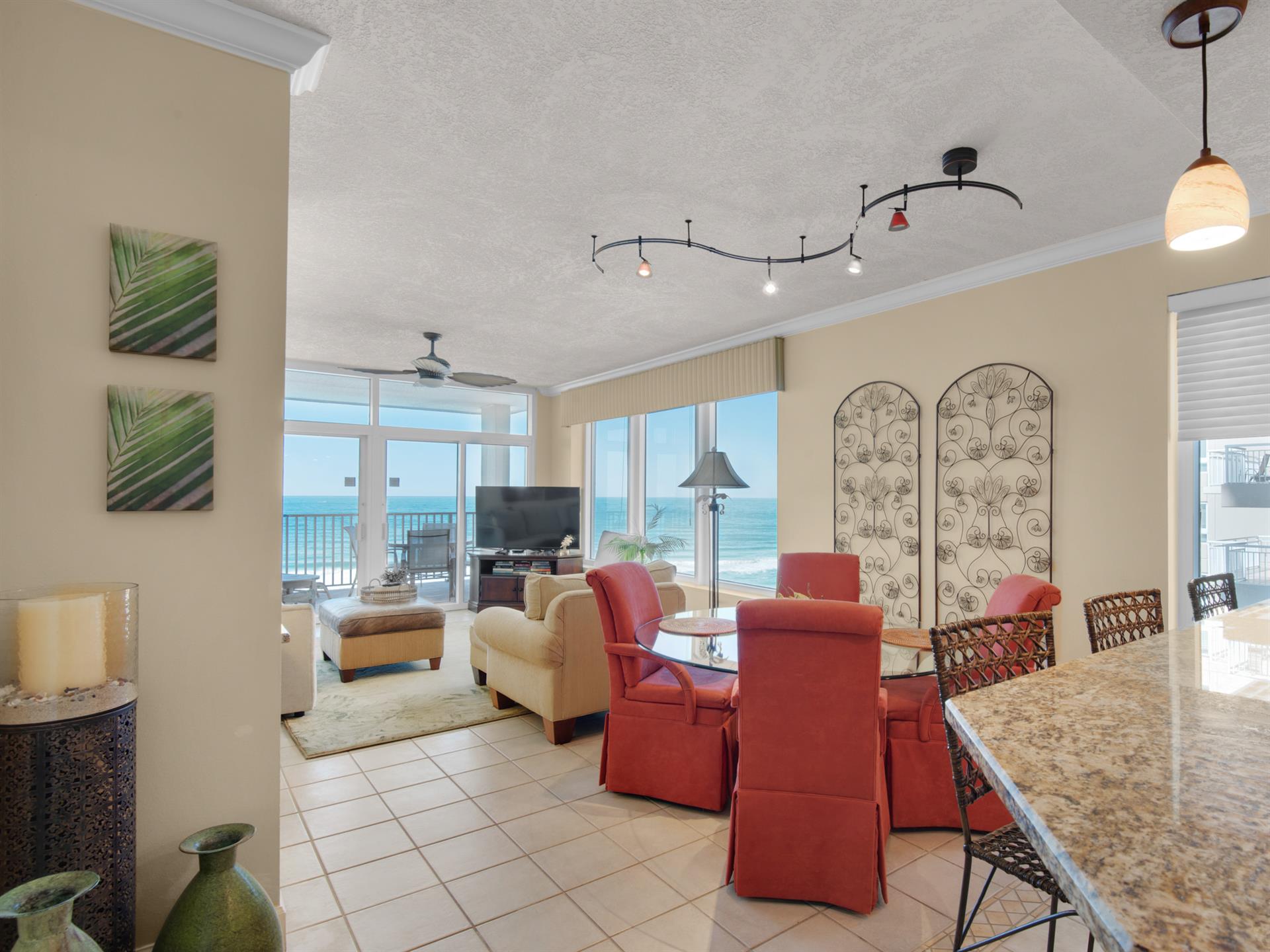 Spacious Beach Front Condominium