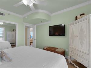 Guest Bedroom 2 with King Bed and Flat Screen TV
