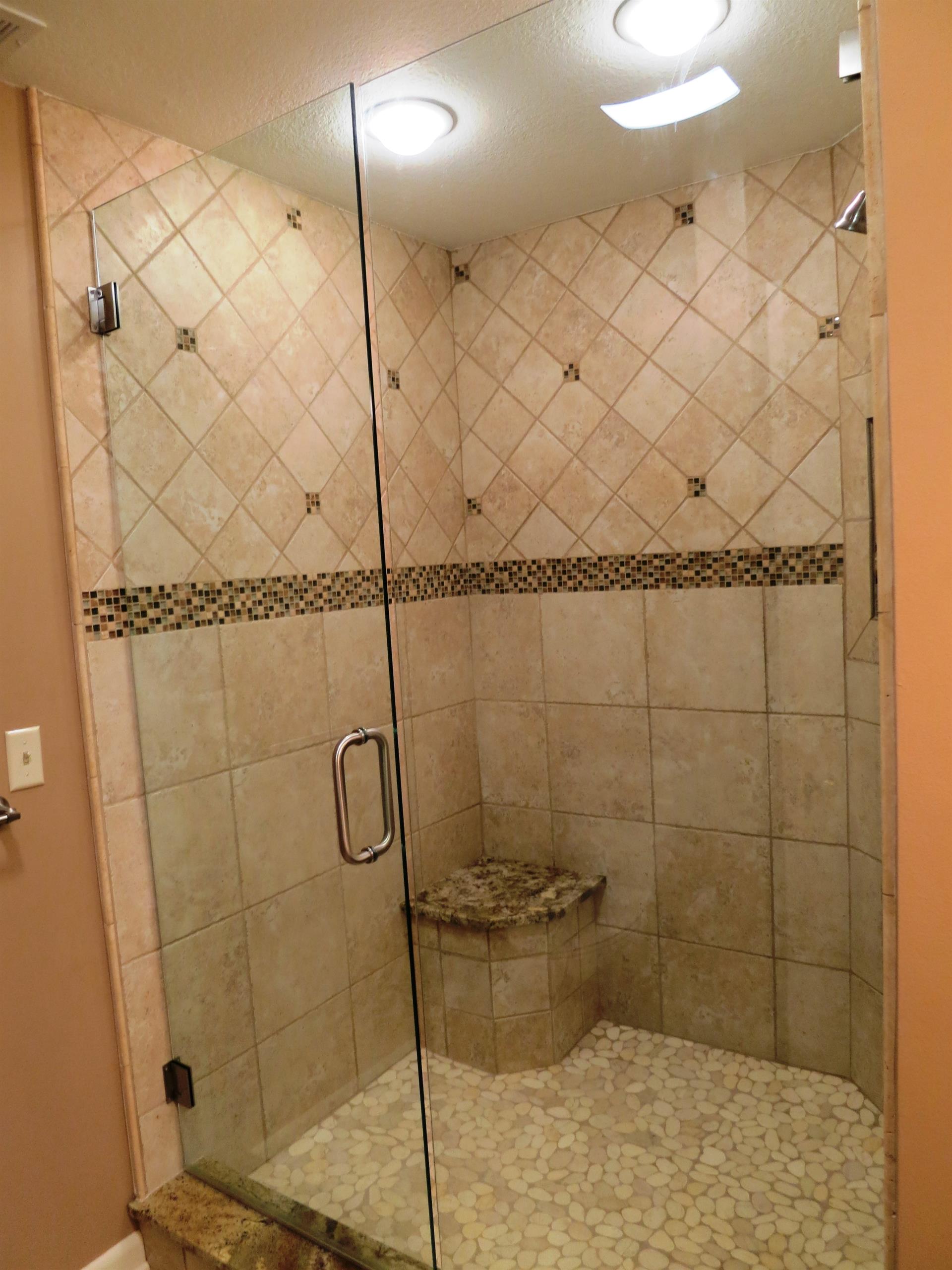 New Walkin Shower in Primary Bath