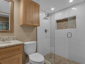 Beautiful shower in Loft Bathroom
