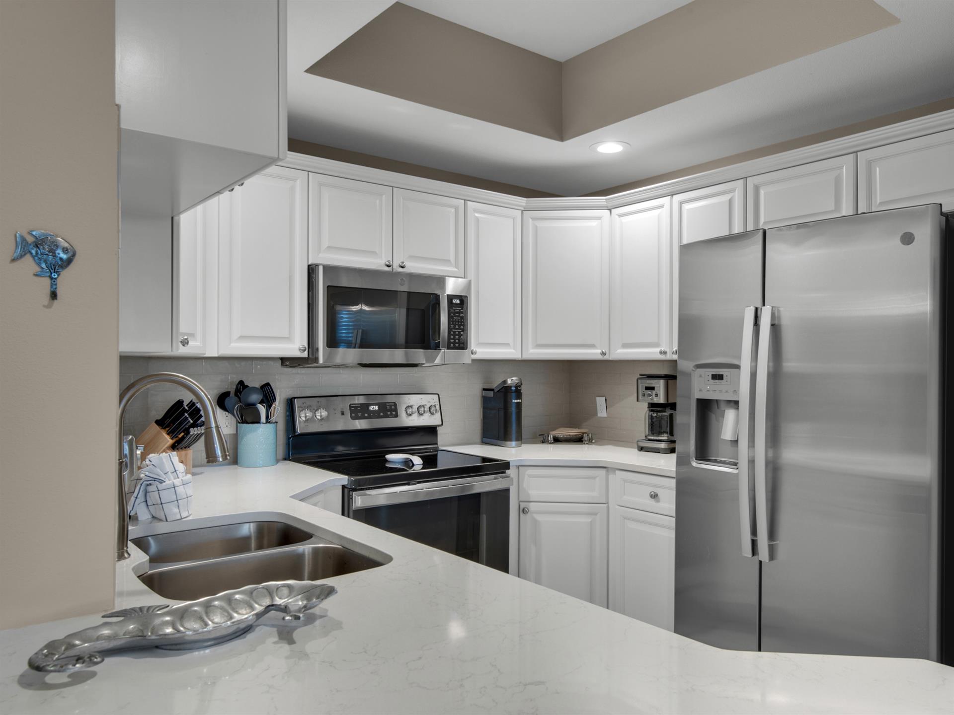 Kitchen with Stainless Appliances