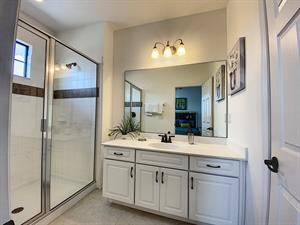 Upstairs King Bedroom Suite 1 full bathroom