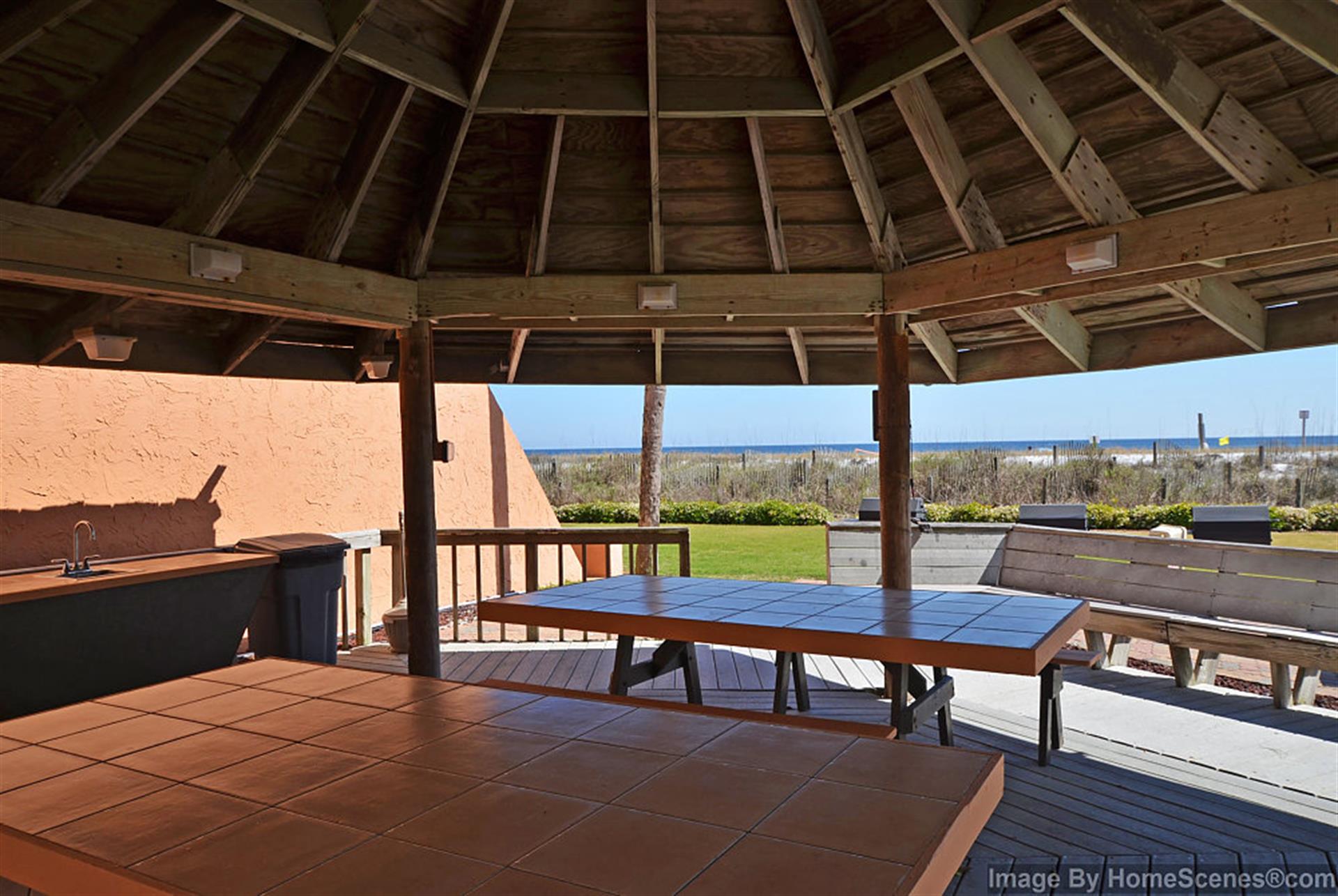 Community Grill Area