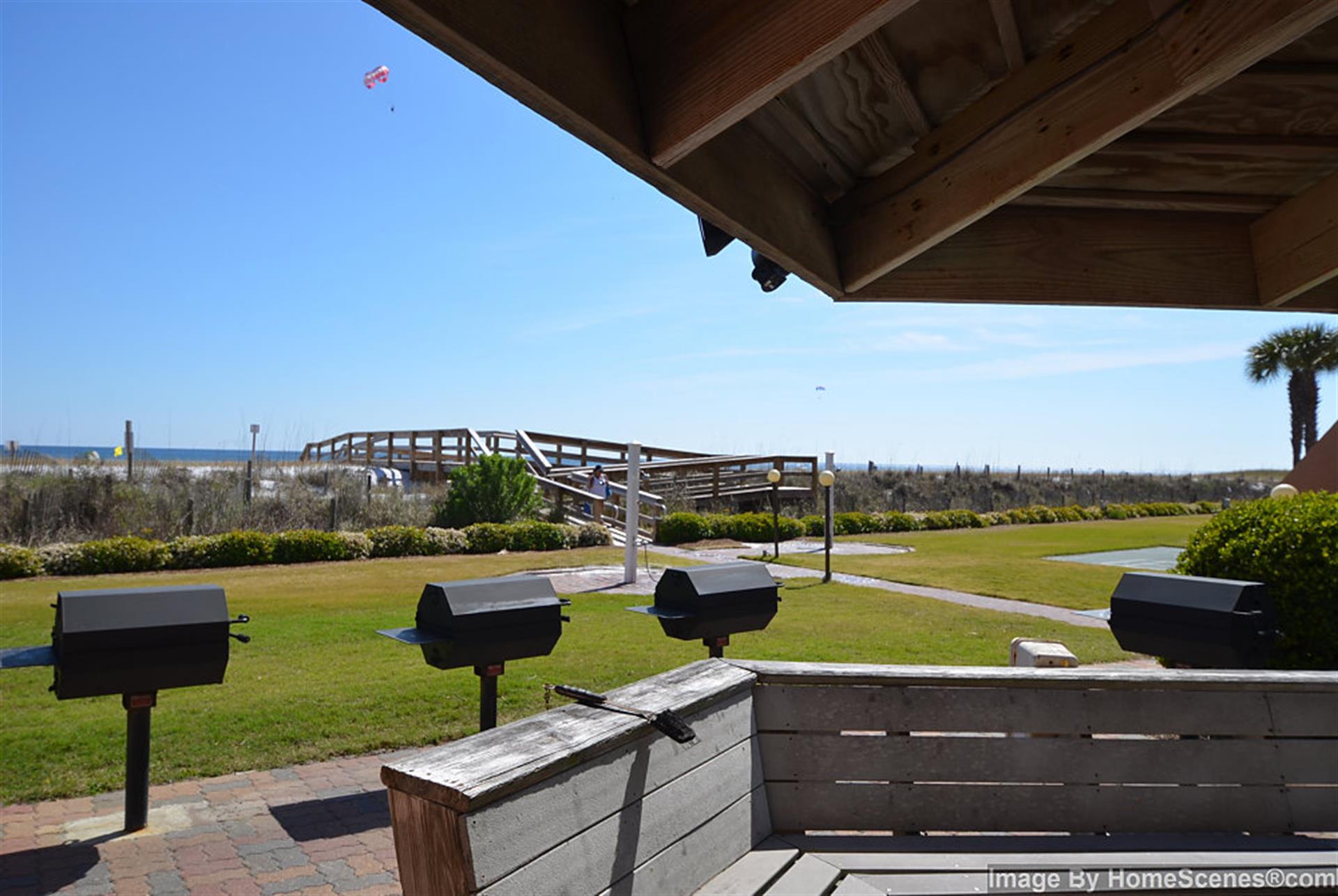 Community Grill Area