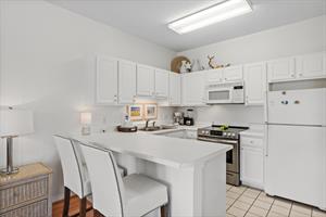 Kitchen with Bar Seating