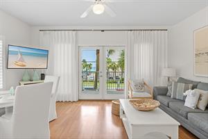 Living Room with Flat Screen TV