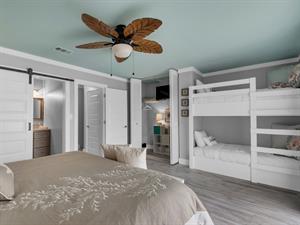 Master Bedroom 1 on 2nd Floor with Built In Bunks