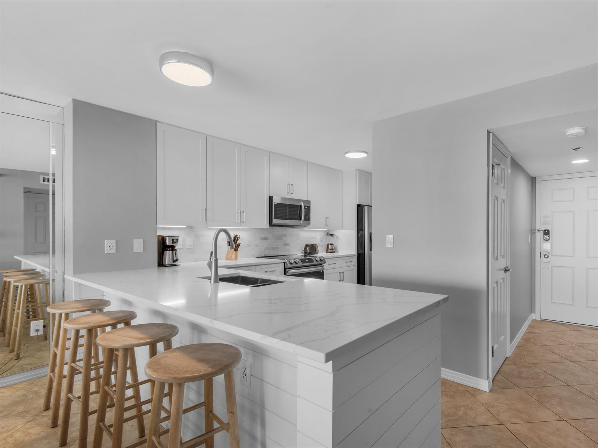 Extra Seating at Bar Area