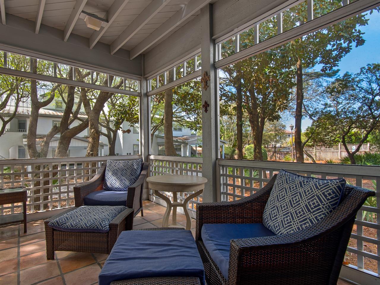 Comfortable Seating on Patio