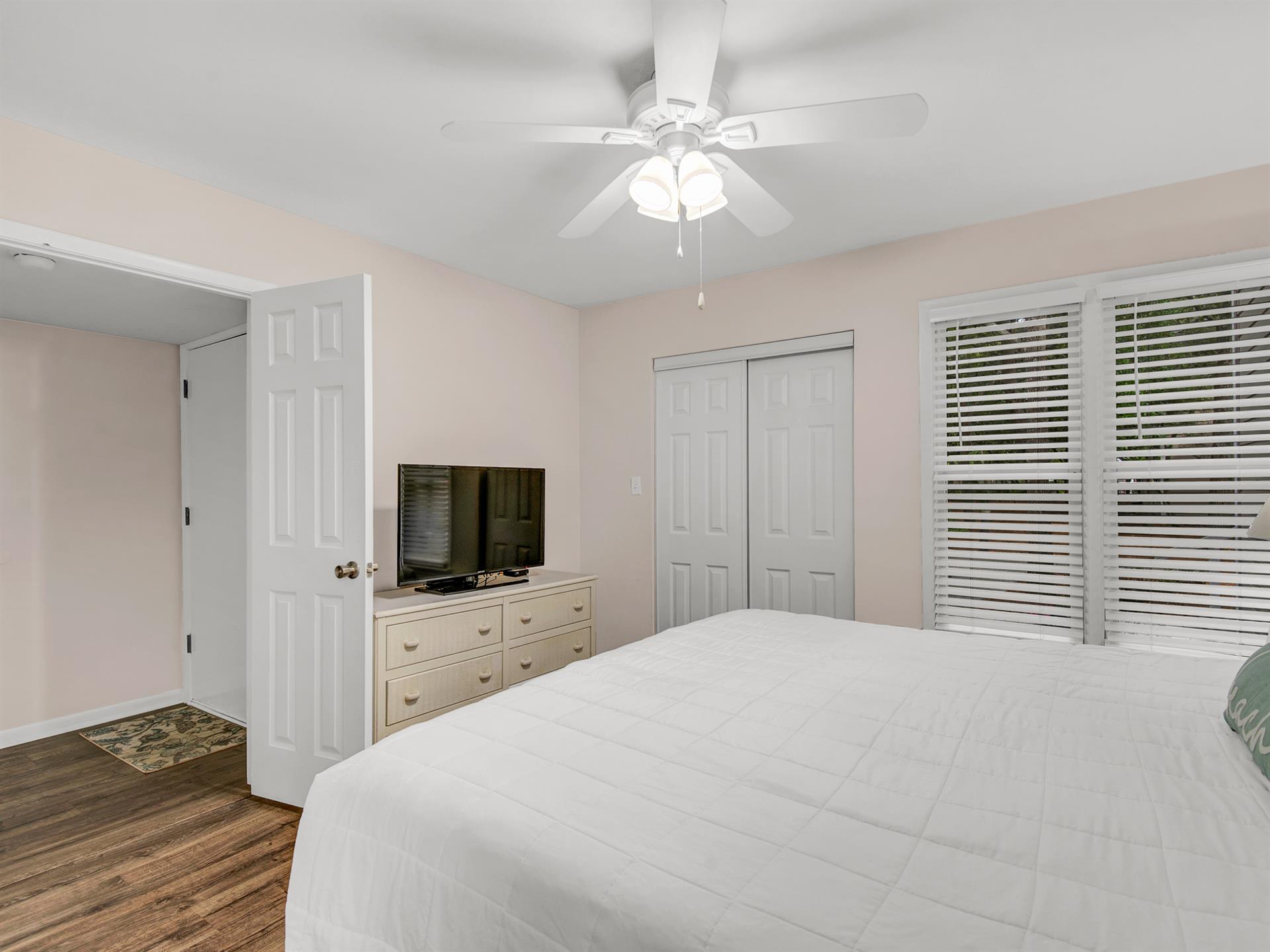 Flat Screen TV in Primary