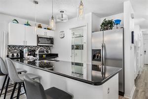 Kitchen with Bar Seating