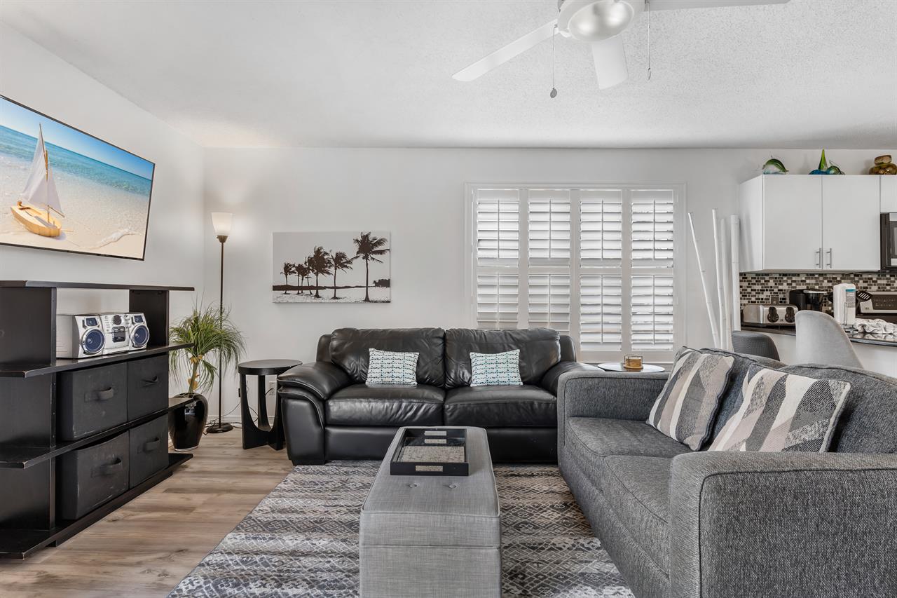 Living Room with Sleeper Sofa