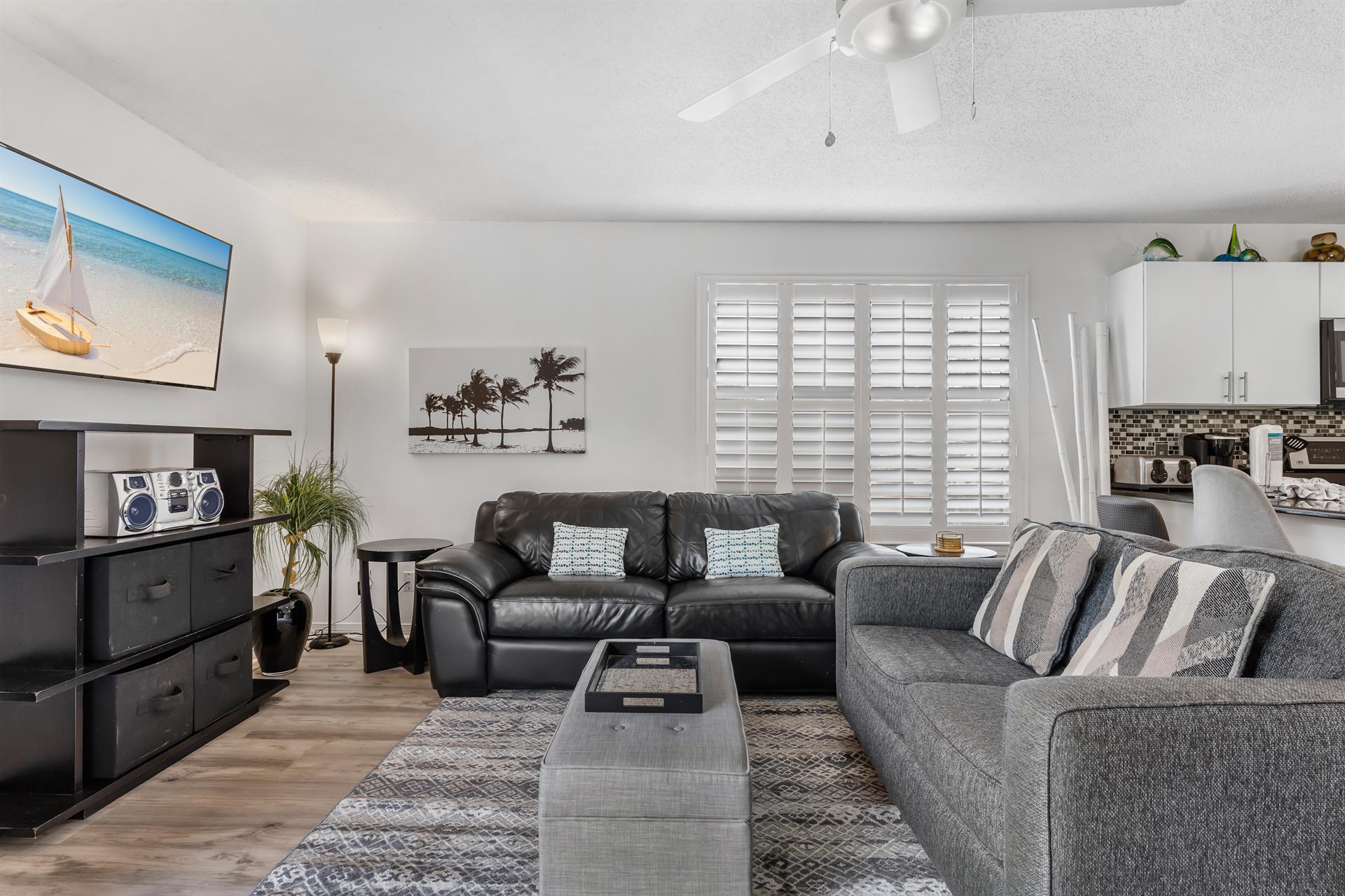 Living Room with Sleeper Sofa