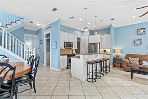 Kitchen and dining area