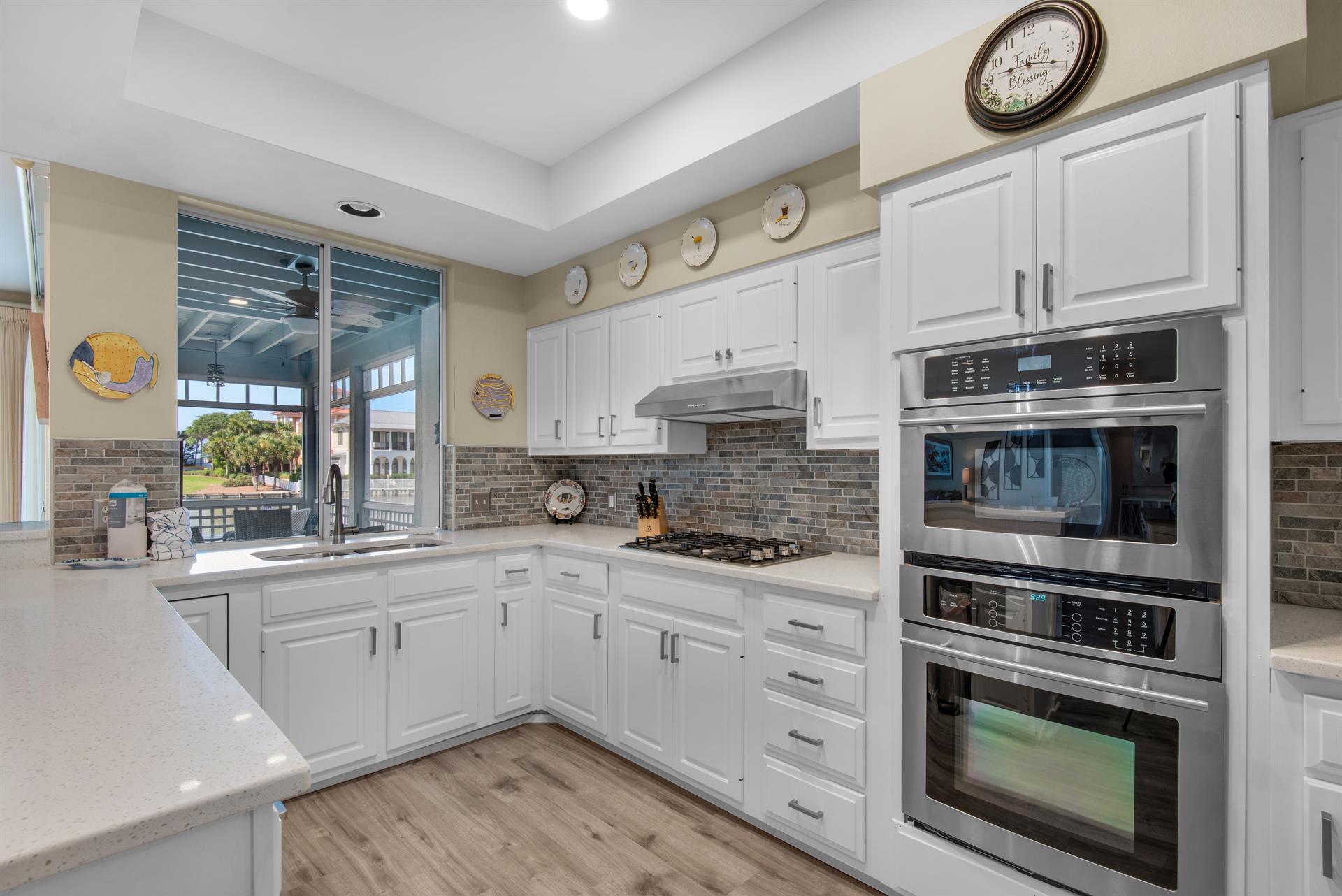 Pass thru Window to Patio