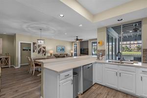 View of Living Area from Kitchen