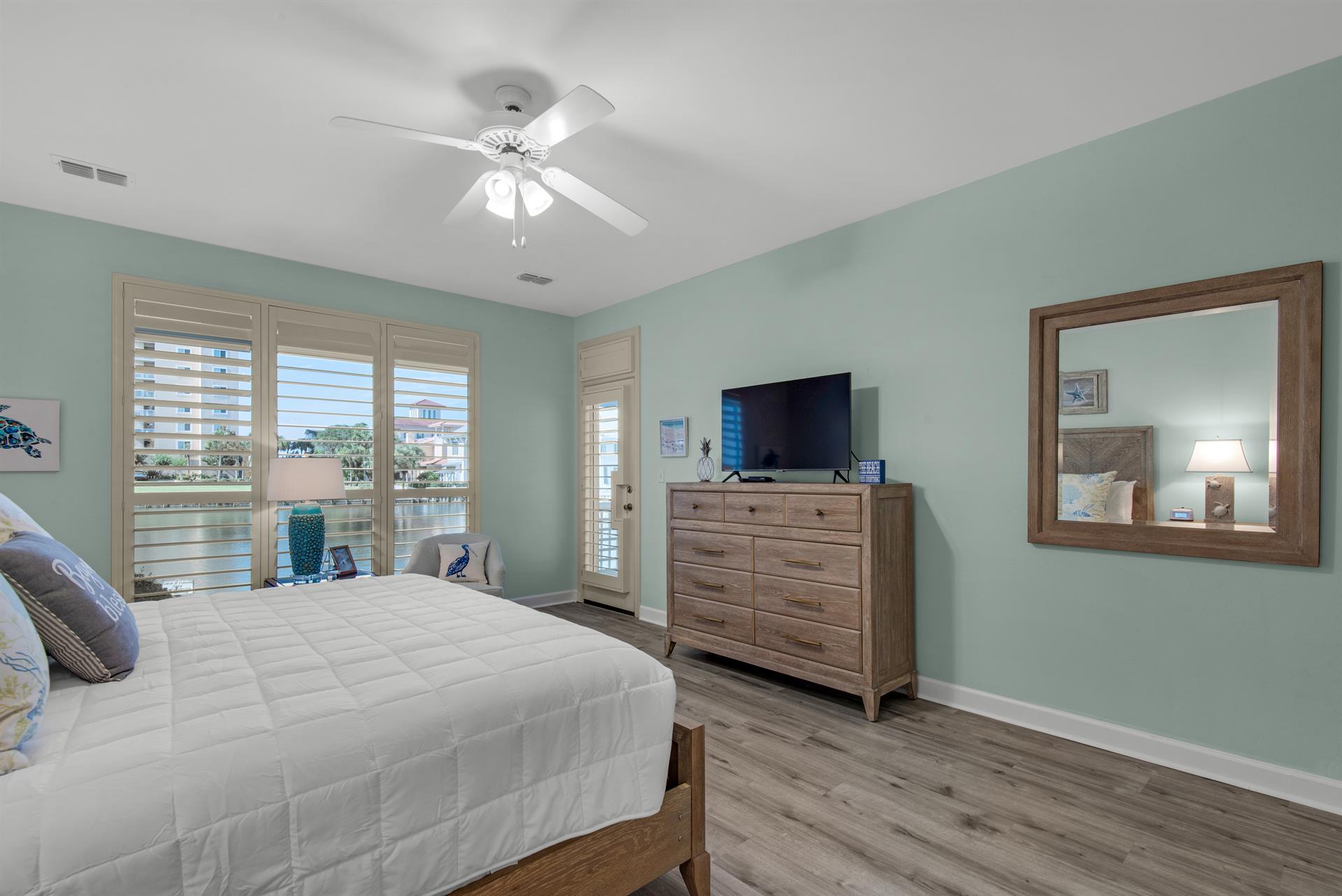 Flat Screen TV in Primary